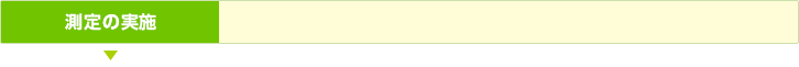 測定の実施／