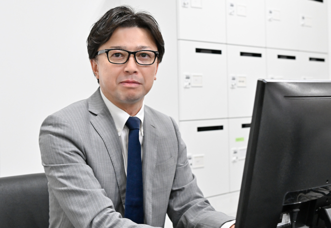 営業課職員の写真